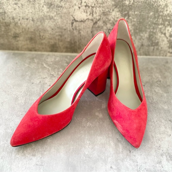 1.State Suede Block Heels - Picture 2 of 7